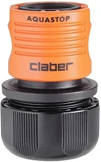 Claber 8605 - 3/4” Automatic Coupling with Aquastop