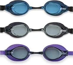 Intex Sport Racing Goggles, Multi-Colour, 55691