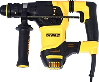 Dewalt 30mm 950W Sds Plus Rotary Hammer Drill With Quick Change Chuck, Yellow/Black, D25334K-B5, 3 Year Warrnty