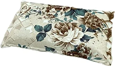Ultra Soft Velvet Queen Floral Pattern Pillow Cases Shams Pillowcase With Hidden Zipper, Zipper Closure Style, Zippered Pillowcase, Multi Color Size 50 * 75cm