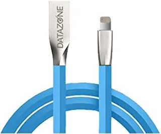 كبل USB من داتازون iPhone متوافق مع iPhone 11 Pro / 11 / XS MAX / XR / 8/7 / 6s / 6 / Plus ، iPad Pro / Air / Mini ، iPod touch -DZ-IP-120 (أزرق)