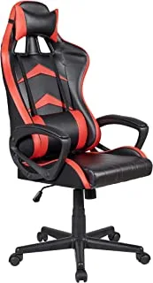 MLM Gaming Chair Upl：Pvc+Linen Fabric Arm：Pp With Pvc Pading Mch：Butterfly Tilt Gas Lift：100Mm Black Class 2 Base：320Mm Nylon Nylon Castors