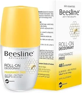 Beesline Roll On Deodorant Fragrance Free 50ML