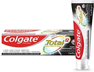 Colgate Total 12 Hour Protection Charcoal Deep Clean Toothpaste, 75 Ml