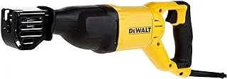 Dewalt 1100W, 0-2400Spm, Reciprocating Saw, Yellow/Black, Dwe305Pk-B53 Year Warrnty