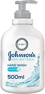 Johnson's Hand Wash, Anti-Bacterial, Sea Salts, 500ml
