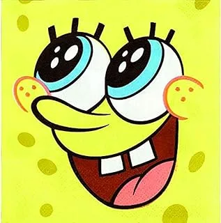Nickelodeon Beverage Napkins | Spongebob Collection | Party Accessory