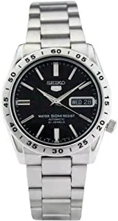 Seiko Men's Automatic Watch with Analog Display and Stainless Steel Strap