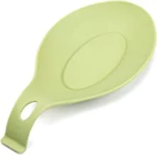 Cuisine Art Silicone Spoon Rest, Green (Kc-447)