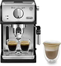 Delonghi ECP35.31Traditional Barista Pump Espresso Machine, Coffee and Cappuccino Maker, Black,
