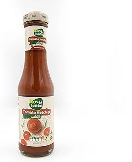 زجاجة كاتشب الطماطم من بيدر ، 340 جم - عبوة من 1 ، أحمر