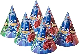 Procos Pj Masks Cone Party Hats 6-Piece