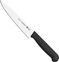 Tramontina Professional 6 Inches Meat Knife with Stainless Steel Blade and Black Polypropylene Handle with Antimicrobial Protection