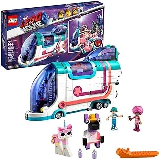 Lego The Lego Movie 2 Pop-Up Party Bus 70828 Building Kit, Build Your Own Toy Party Bus Standard size