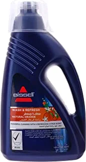 BISSELL (1146K) Carpet Cleaning Formula Wash and Refresh Natural Orange, 1.5 Liter, min 2 yrs warranty