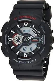 Casio Men's Quartz Watch, Analog-Digital Display and Silicone Strap