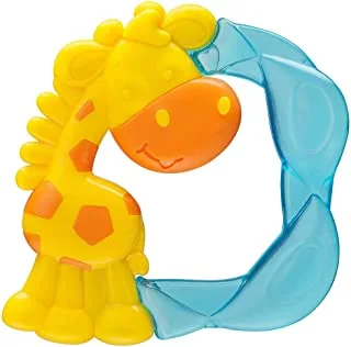 Playgro Jerry Giraffe Water Teether, Piece of 0, Yellow/Blue