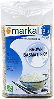 Organic Brown Basmati Rice Markal , 500Gm (Off White)
