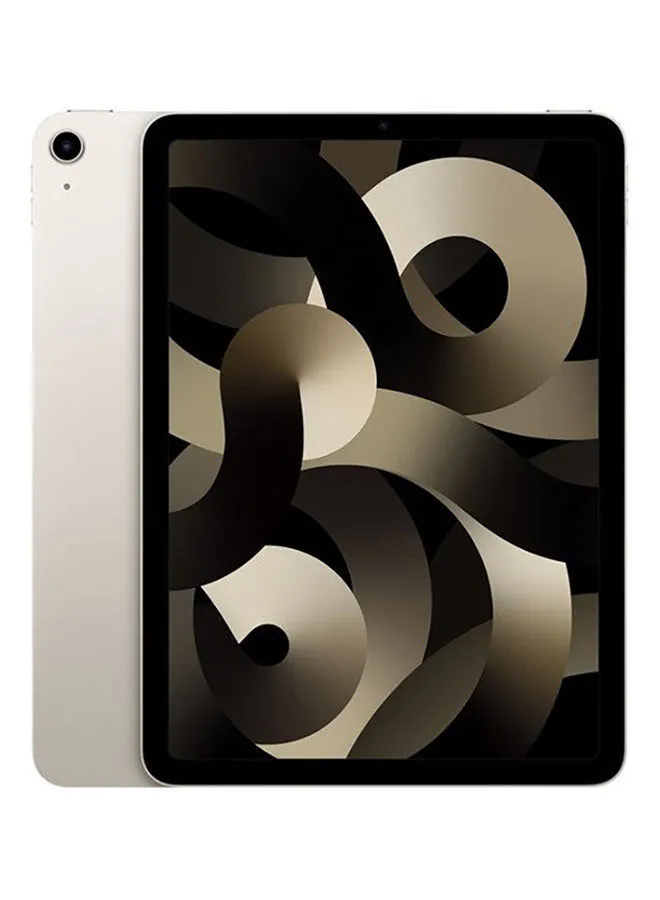 Apple iPad Air 2022 (الجيل الخامس) 10.9 بوصة 64 جيجا بايت واي فاي ستارلايت - إصدار الشرق الأوسط