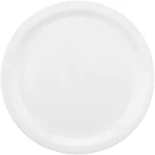 Shallow Round Serving Platter -Small (19Cm), White - (Mcp-5003-Wh)