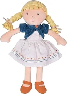 Bonikka Lily Doll Puppe aus Organischer Baumwolle GOTS 32 cm ، mehrfarbig ، 7501