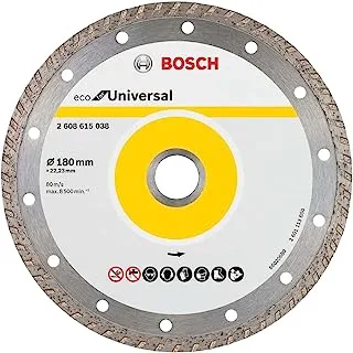 BOSCH - Eco For Universal Diamond cutting disc, for small angle grinders, 1 piece, 180 mm Diameter