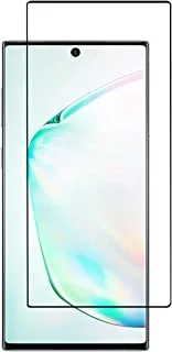Al-HuTrusHi Galaxy Note10 Plus واقي شاشة ، زجاج مقوى بتغطية كاملة [مضاد للخدش] [دقة عالية] [مصمم لبصمة الإصبع بالموجات فوق الصوتية]