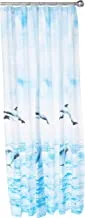 Home Pro Pvc Shower Curtain, 180 Cm Size, Printed Ocean