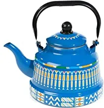 AL RIMAYA Enamel Tea Kettle 1.1 liter Blue