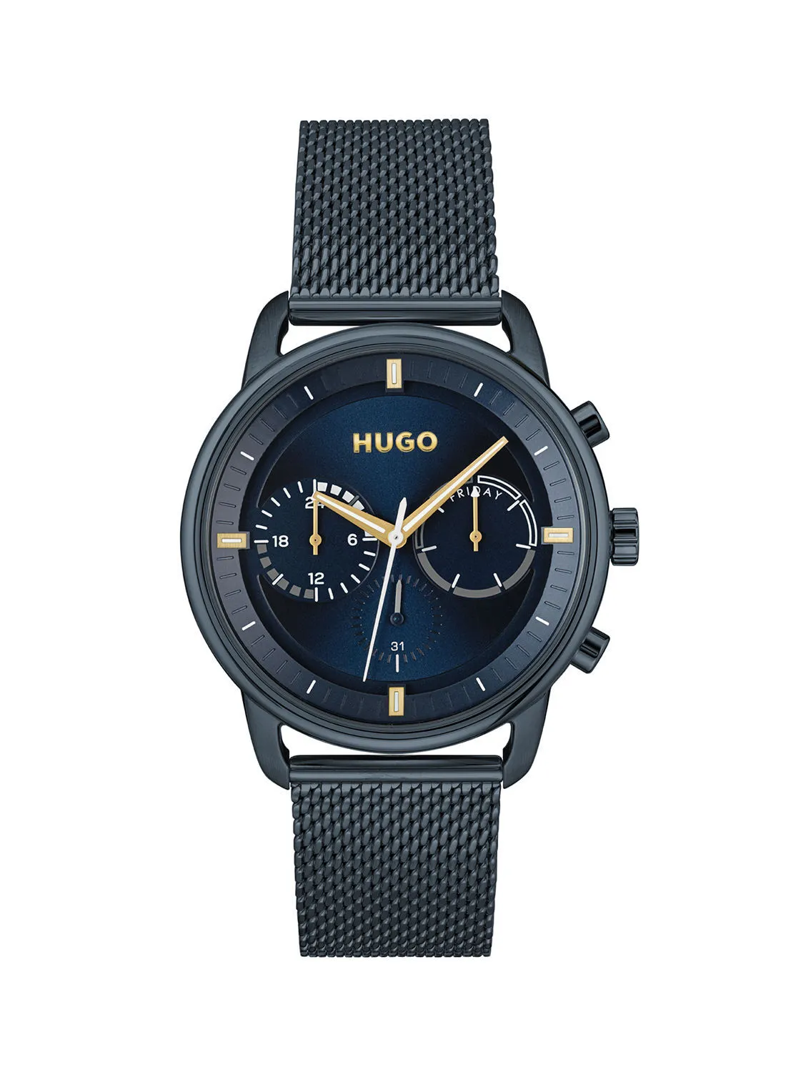 HUGO BOSS Men's Advise Blue Dial Watch - 1530237