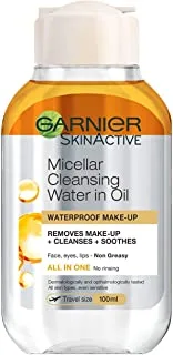 Garnier Skinactive Micelllar Cleansing Water In Oil 100ml Garnier Waterproof Mesyllar Cleanser