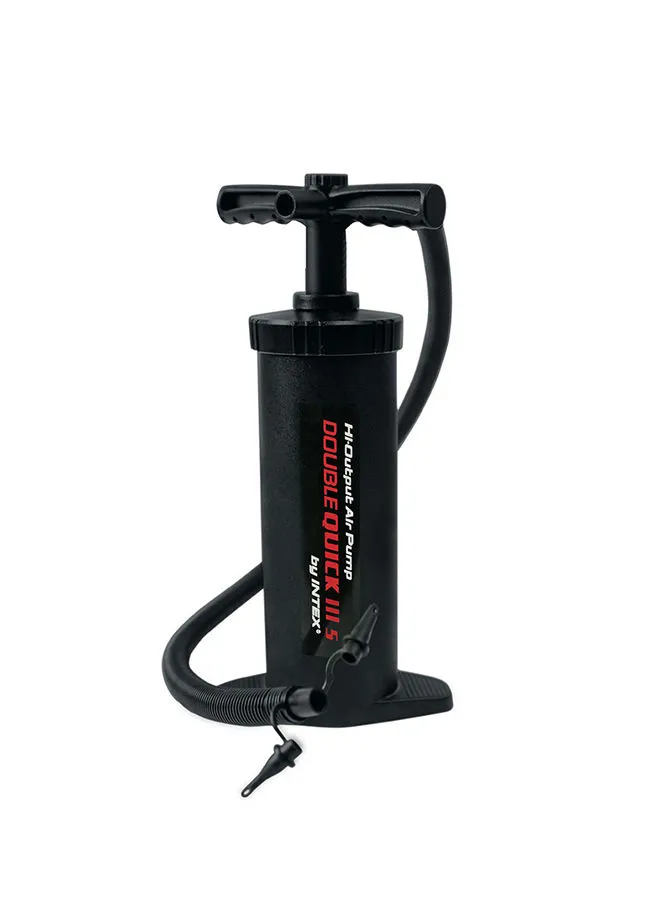 INTEX Double Quick III S Hand Pump Black/Red 37cm