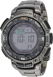 Casio Protrek Triple Sensor Digital Grey Dial Men's Watch PRG-240T-7DR (SL49)