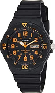 Casio Men's Black Dial Resin Analog Watch - MRW-200H-4BVDF