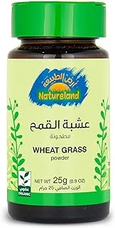 Natureland Wheat Grass Powder, 25g