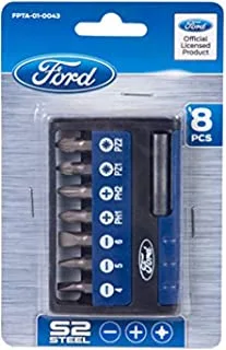 Ford Tools S2 Screwdriving Bits Set, 25 Mm, Fpta-01-0043, 8 Pieces