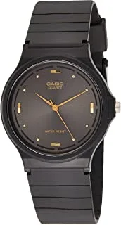 Casio Men's Black Dial Stainless Steel Analog Watch - MQ-76-1ALDF