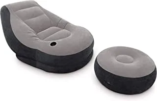 Intex Ultra Lounge Inflatable Chair With Footrest (68564)