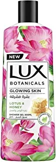 Lux Botanicals Body Wash, Glowing Skin, Lotus & Honey, with 100% natural extracts suitable for all skin types, 500ml