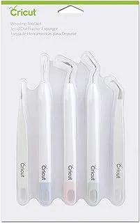 Cricut Weeding Tool Set, White, 1 Pack, 2004233