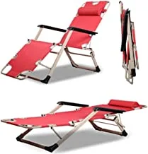 ALSafi-EST Xiangou 2 In 1 Foldable Chair / Bed - Red / Beige