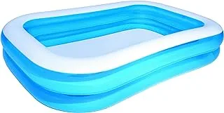 Bestway Rectangular Family Pool, Blue, 262 x 175 x51 Cm, 54006