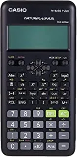 Casio Scientific Calculator FX-82ESPLUS-2-WDTV Black