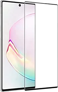 واقي شاشة من الزجاج المقوى لهاتف Samsung Galaxy Note 10 + PLUS [مضاد لبصمات الأصابع] [No-Bubble] [مقاوم للخدش] واقي شاشة زجاجي لهاتف Samsung Galaxy Note 10+