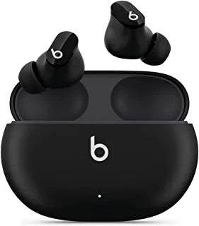 Beats Studio Buds True Wireless Noise Cancelling Earphones – Active Noise Cancelling, Ipx4 Rating Sweat Resistant Earbuds Compatible With Apple & Android, Class 1 Bluetooth Built-In Microphone, Black