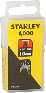 STANLEY, STAPLES LIGHT DUTY 12MM/ 1/2'' (1000 PCS/BOX)