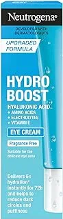 Neutrogena Eye Cream Gel, Hydro Boost, Refreshing, 15Ml (Packaging may vary)