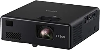 Epson Ef-11 3Lcd, Full Hd, Laser, 1,000 Lumens, 150 Inch Display, Wi-Fi, Portable Projector - Black