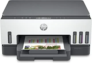 HP Smart Tank 720 All-in-One Printer wireless, Print, Scan, Copy, Auto Duplex Printing, Upto 3 years of printing already included, White/Grey - 6UU46A