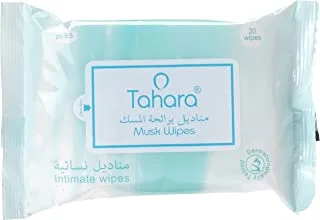 Tahara Musk Extract Scented Wipes, 20 Wipes